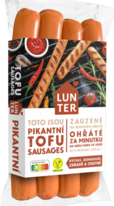 Tofu párky pikantní 200g Lunter 